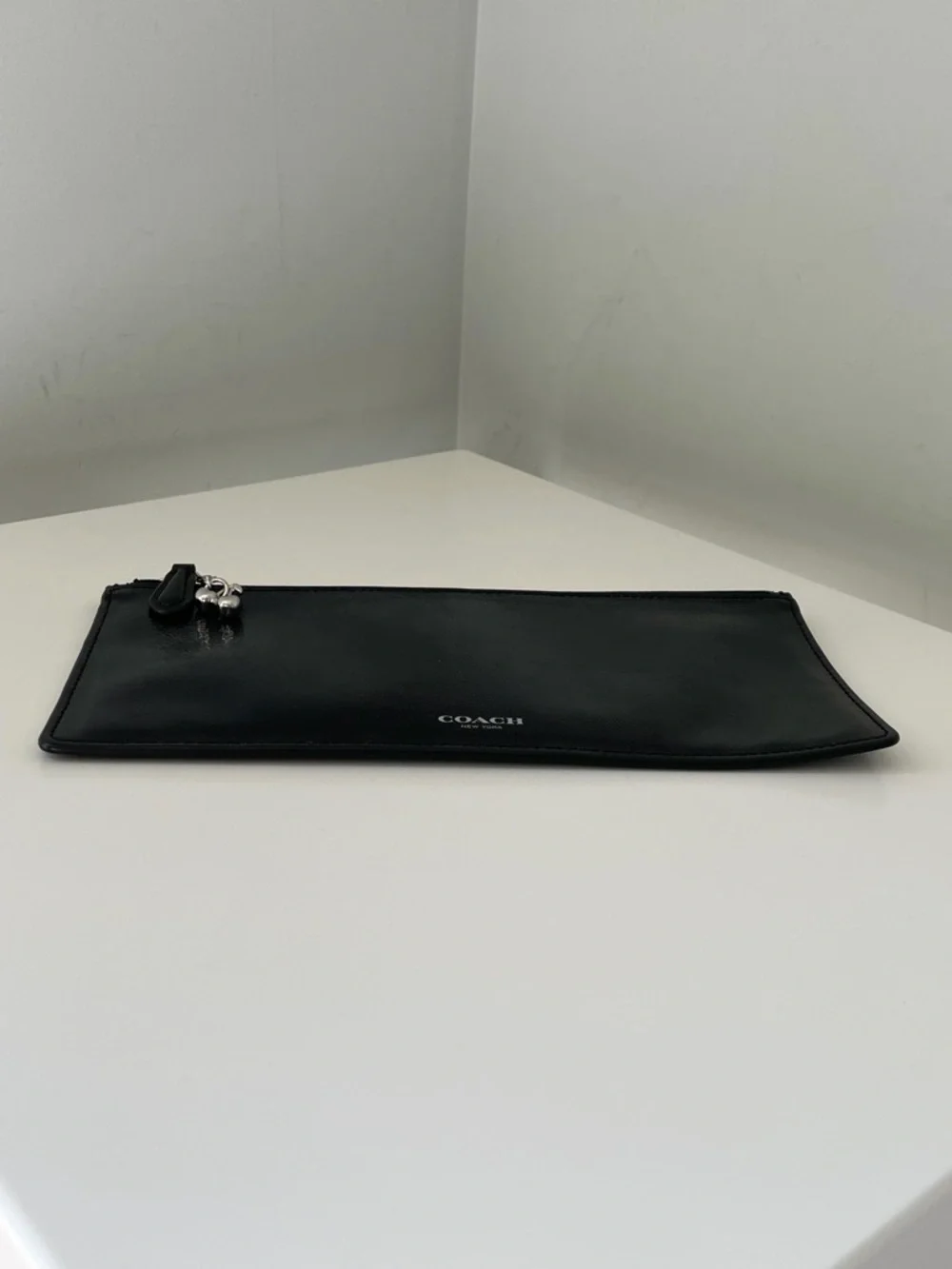 Coach Black Patent Pouch